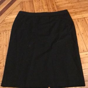 Black pencil skirt from JCrew.
